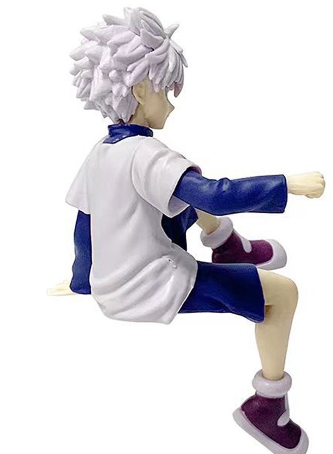 Halamodo Hunter x Hunter: 11.5 cm High - Quality Killua Figurine Ideal for Desk, Vehicle and Chassis Adornment - Image 3